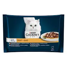 Gourmet Perle Duet Mięsny 4x85g