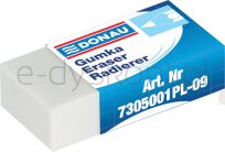 Donau Gumka Uniwersalna 41x21x11mm, zawieszka, biała - 2
