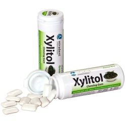 Miradent Guma do żucia - zielona Herbata 30szt, 30g