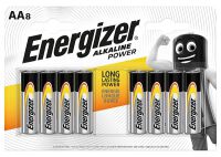 Bateria ENERGIZER Alkaline Power, AA, LR6, 1,5V, 8szt.