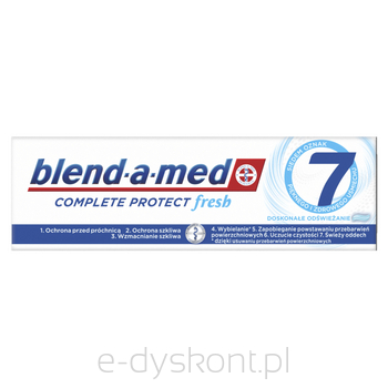 blend-a-med Complete Protect Fresh Doskonałe odświeżanie Pasta do zębów 75 ml