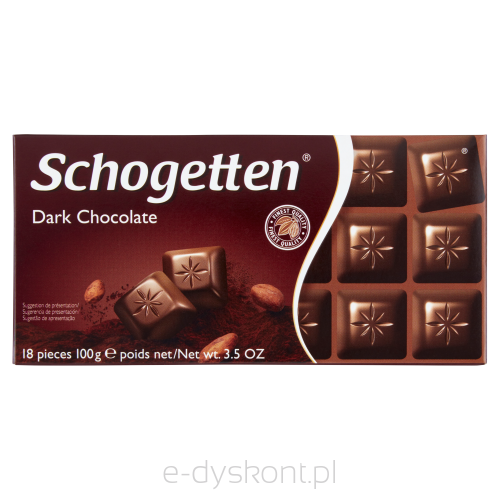 Schogetten Czekolada Dark 100G