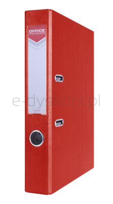 Office Products Segregator Officer, PP, A4/55mm, czerwony 