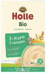Holle Kaszka 3-ziarna ryżowo-kukurydziano-jaglana, bezMleczna powyżej 6 m-ca życia BIO 250 g