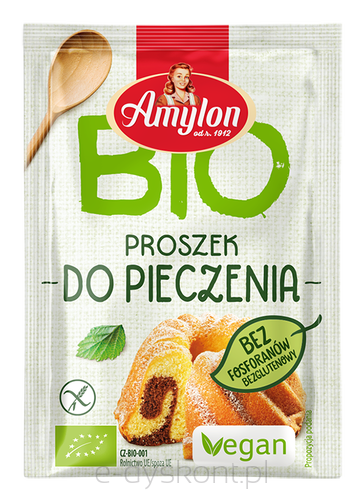 Proszek Do Pieczenia Bezglutenowy Bio 12 G - Amylon [BIO]