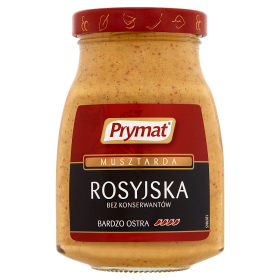 Prymat Musztarda Bardzo Ostra 180 G 