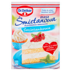 Dr. Oetker Masa śmietanowa o smaku śmietankowym 56 g