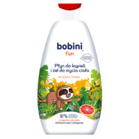 Bobini Fun Płyn Do Kąpieli I Żel Do Mycia Wysoka Piana O Zapachu Cytrusów 500Ml