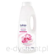 Luksja płyn do kąpieli Creamy Soft Kremowy Róża i Proteiny mleka 1500 ml