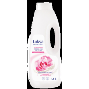 Luksja płyn do kąpieli Creamy Soft Kremowy Róża i Proteiny mleka 1500 ml