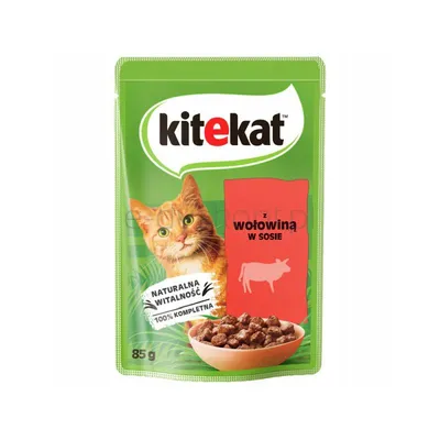 Karma Kot Kitekat Wolowina 28*85G Mars Sasz
