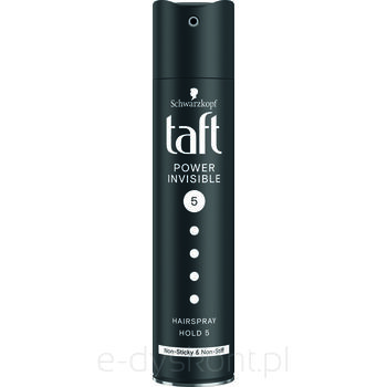 Taft Lakier Do Włosów Power Invisible 250Ml