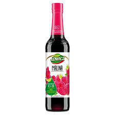 Łowicz Suplement diety Syrop o smaku malinowym 400 ml