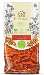 Bartolini Makaron Z Czerwonej Soczewicy  Świderek Bio 250G