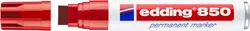 Edding Marker permanentny e-850 5-15 mm, czerwony