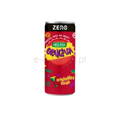 Hellena Oranżada Czerwona Zero Cukru W Puszce 330 Ml SK