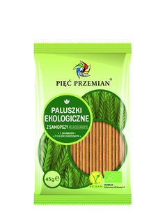 Paluszki Z Samopszy Pełnoziarniste Bio 45 G - Pięć Przemian [BIO]