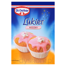 Dr.Oetker Lukier Gotowy Różowy 100 G