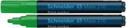 Schneider Marker Olej owy Maxx 270, Okrągły, 1-3Mm, Zielony 