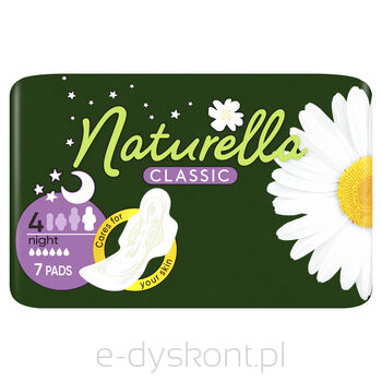 Naturella Podpaski Classic Night Camomile 7 Sztuk