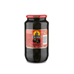 Figaro Hiszpańskie oliwki czarne drylowane sterylizowane 920g/450g 