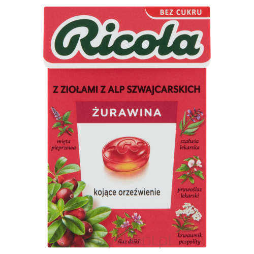 Ricola Żurawina 27,5G