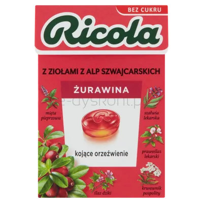 Ricola Żurawina 27,5G