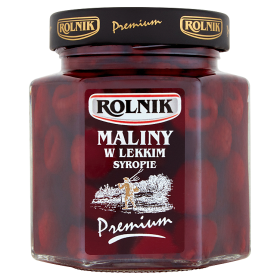 Rolnik Maliny w lekkim syropie 320 g 