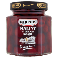 Rolnik Maliny w lekkim syropie 320 g