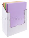 Office Products Teczka Z Gumką Pastel, Karton/Lakier, A4, 300Gsm, 3-Skrz., Mix Kolorów - 2