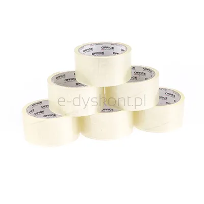 Taśma Pakowa Office Products, 48Mm X 50Y, 36Mic, Ean Na 1Szt., Transparentna