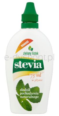Domos Słodzik W Płynie 75 Ml Stevia Zielony Listek