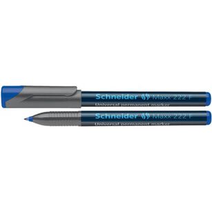 Foliopis Permanentny Schneider Maxx 222, F, 0,7 Mm, Niebieski