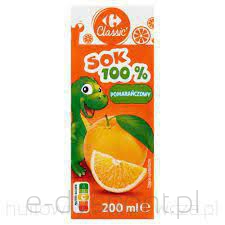 Carrefour Sok Wieloowocowy 200Ml