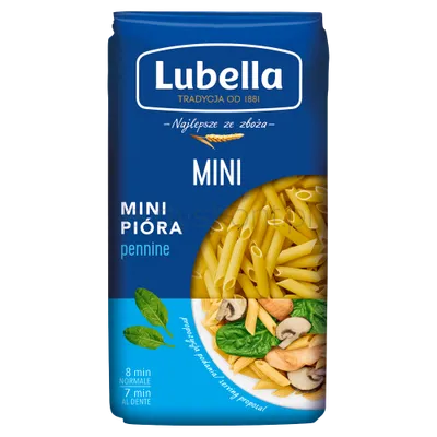 Lubella Makaron Mini Pióra Pennine 400 G