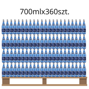 Woda Cisowianka Perlage Gazowana 700mlx360 szt. SZKŁO (Paleta)