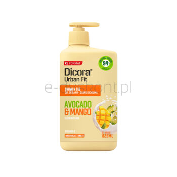 Dicora Żel Pod Prysznic Z Vit A Mango&avocado 825 Ml