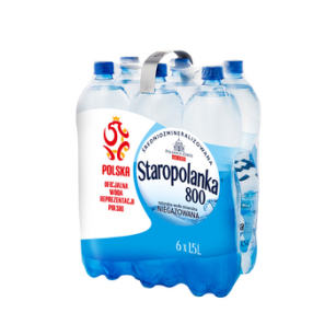 Staropolanka woda niegazowana 1,5 litra <br>(Paleta 504 szt.)
