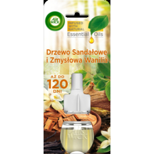 Air Wick Elektryczny Drzewo Sandałowe i Zmysłowa Wanilia/Sandalwood ; Warm Vanilla 19 ml Wkład