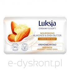 Luksja Mydło W Kostce Creamy Soft Kremowe Migdały I Masło Shea 90 G