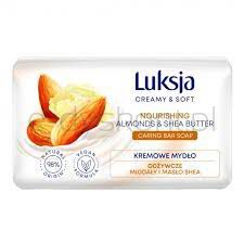 Luksja Mydło W Kostce Creamy Soft Kremowe Migdały I Masło Shea 90 G