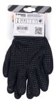 Donau Rękawice Safety Flex-Dotted, Kat. Ii, Rozm. 7, Szare - 5