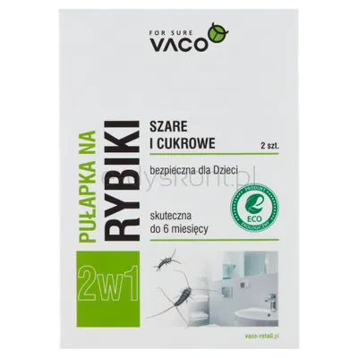 Eco Vaco Pułapka na rybiki szare i cukrowe - 2 szt.