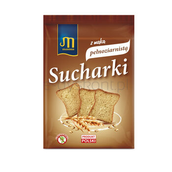 Mamut Sucharki Z Mąką Pełnoziarnistą 235G