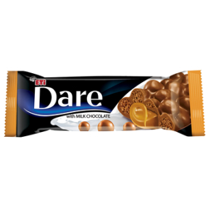 Dare - Baton Karmelowy W Mlecznej Czekoladzie - 28 G