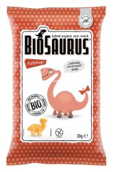 Biosaurus Chrupki Kukurydziane Dinozaury O Smaku Ketchupowym Bezgl. Bio 30 G