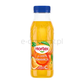 Hortex Pomarańcza Sok 100% butelka aPet 300 ml  SK