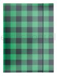 Office Products Teczka Z Gumką, Karton/Lakier, A4, 320Gsm, 3-Skrz., Mix Kolorów W Kratę - 5