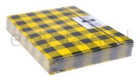 Office Products Teczka Z Gumką, Karton/Lakier, A4, 320Gsm, 3-Skrz., Mix Kolorów W Kratę - 8