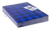Office Products Teczka Z Gumką, Karton/Lakier, A4, 320Gsm, 3-Skrz., Mix Kolorów W Kratę - 21